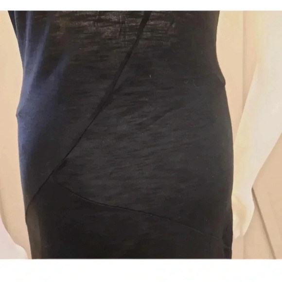Princess Vera Wang Black Sleeveless  Asymmetrical Midi Dress Size XL - Picture 6 of 11